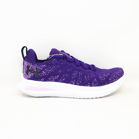 Under Armour UA Velociti 3 Womens Size 7 Purple White Shoe Sneaker Gym Trainer - Picture 1 of 12